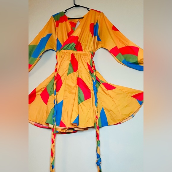 Multi color dress - Picture 3 of 4